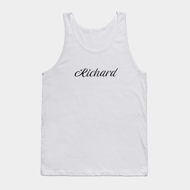 Name Richard Tank Top by gulden